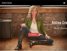 Tablet Screenshot of andreagrody.com